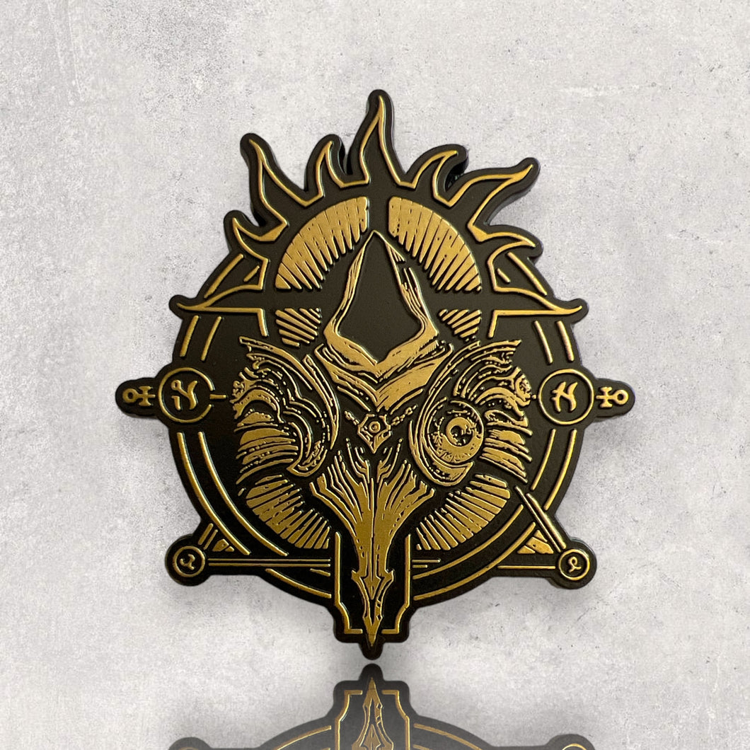 Archangel Inarius Icon Golden