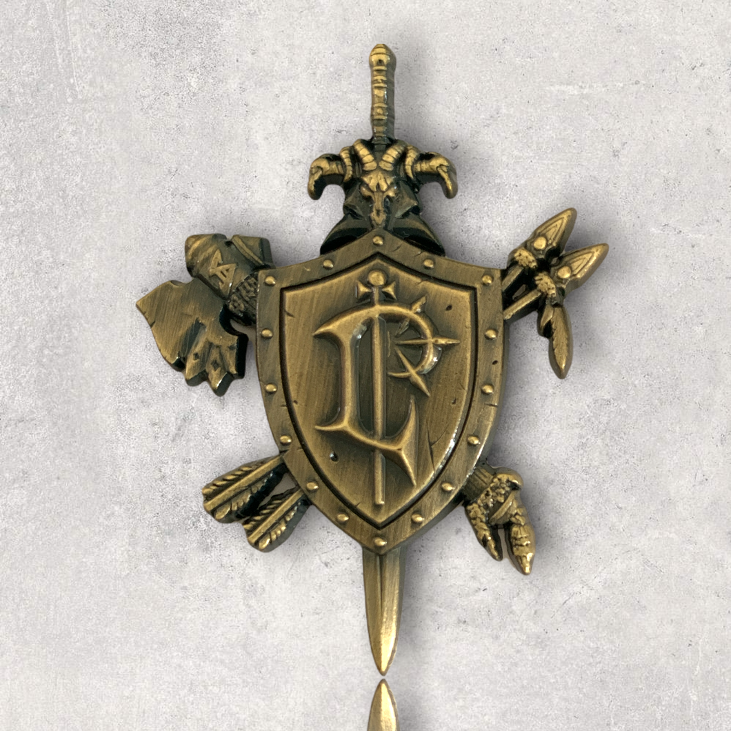 Corrupted Lordaeron Crest Bronze