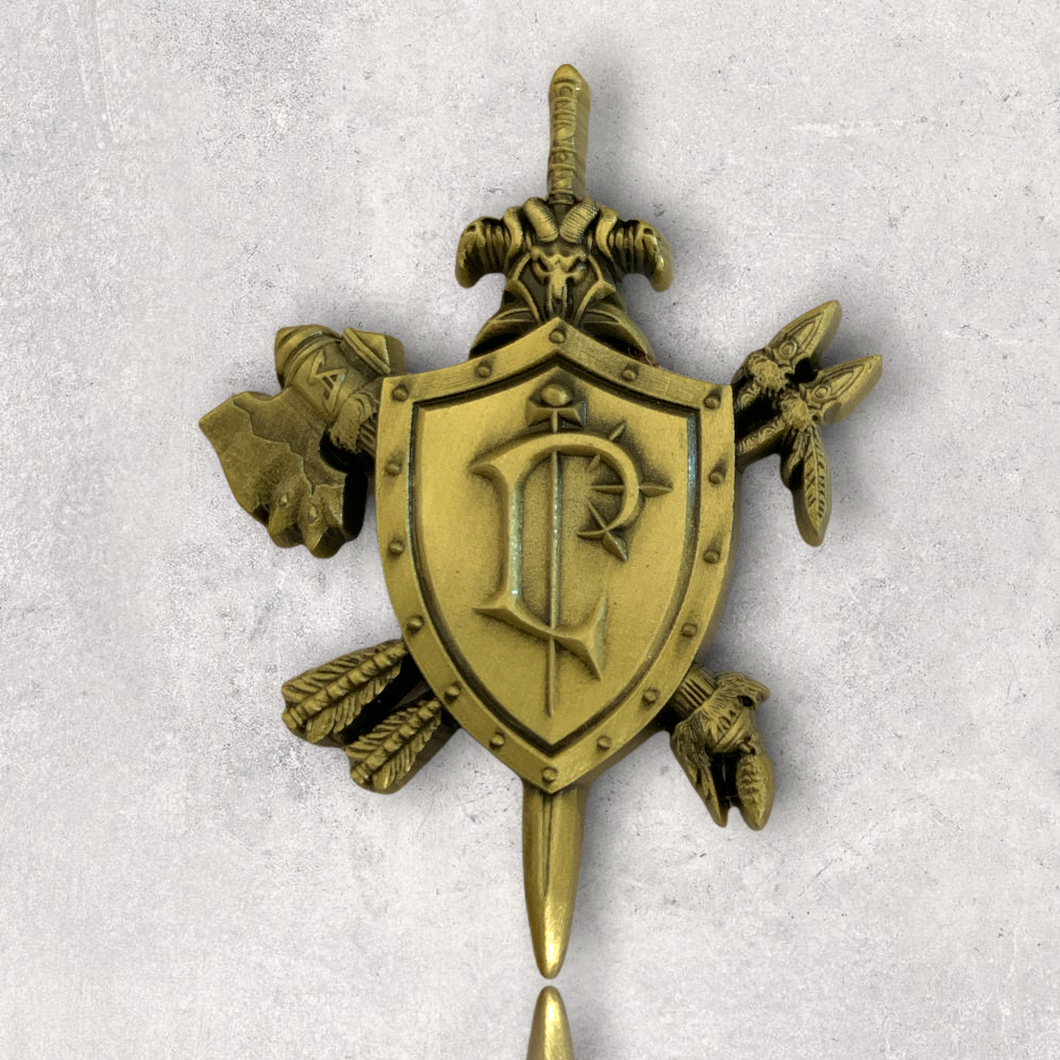 Corrupted Lordaeron Crest Light Gold