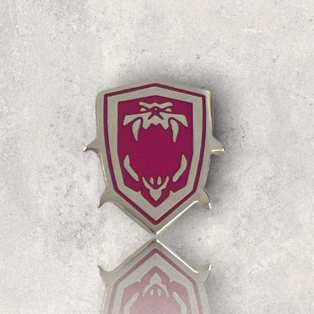 Demon Armor Skin Magenta Shield Silver