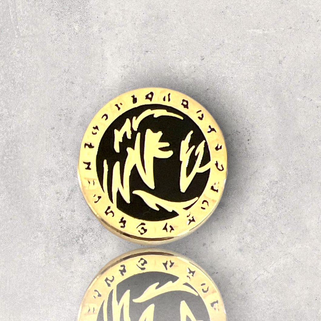Druid Class Symbol Golden