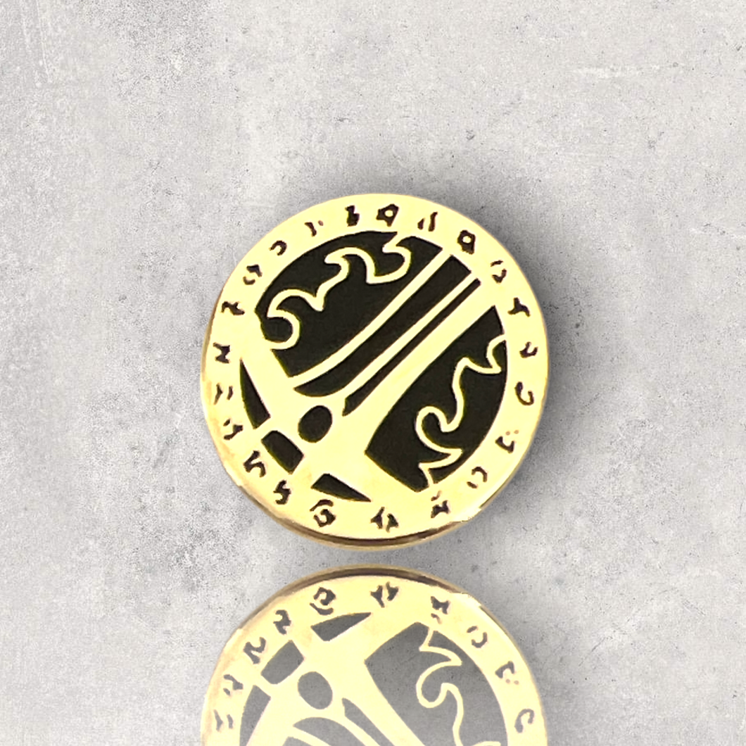 Warrior Class Symbol Golden