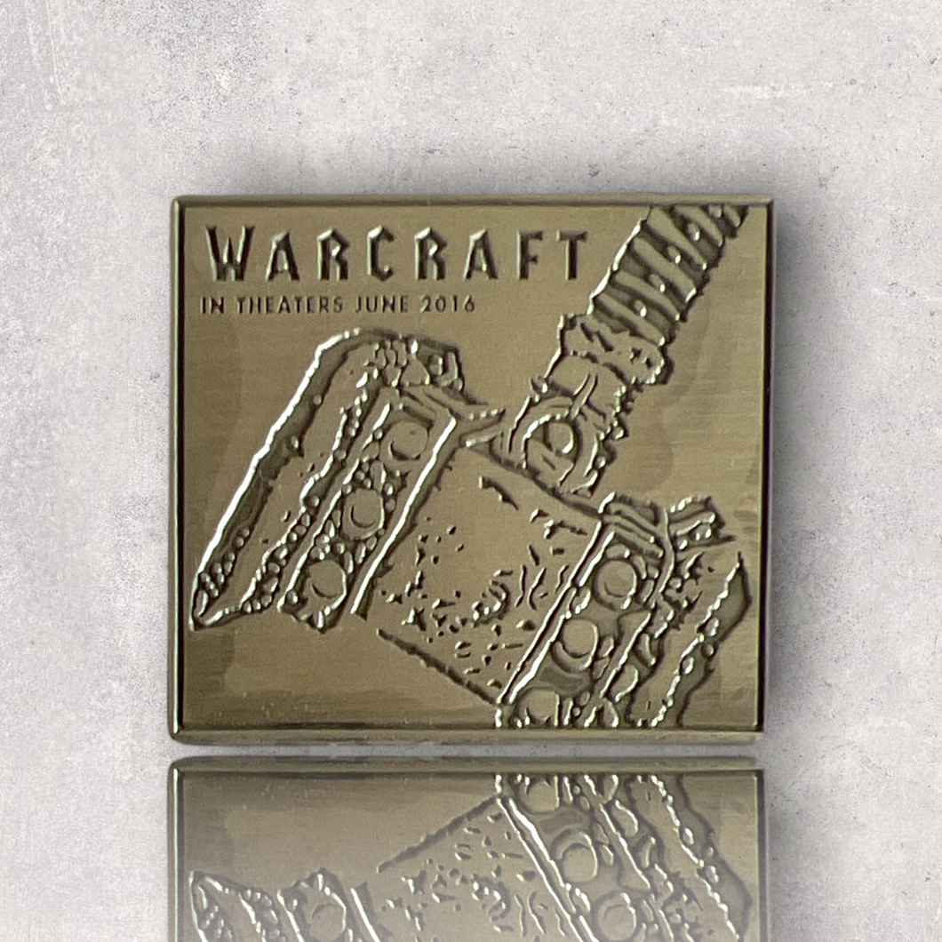 Horde Logo Warcraft Movie Silver