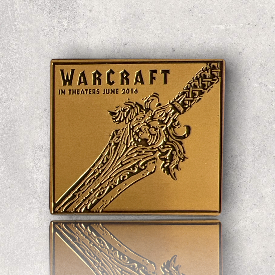 Alliance Logo Warcraft Movie Gold